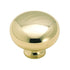 Amerock Hardware BP772-3 Polished Brass 1 1/2" Round Cabinet Knob Pull 