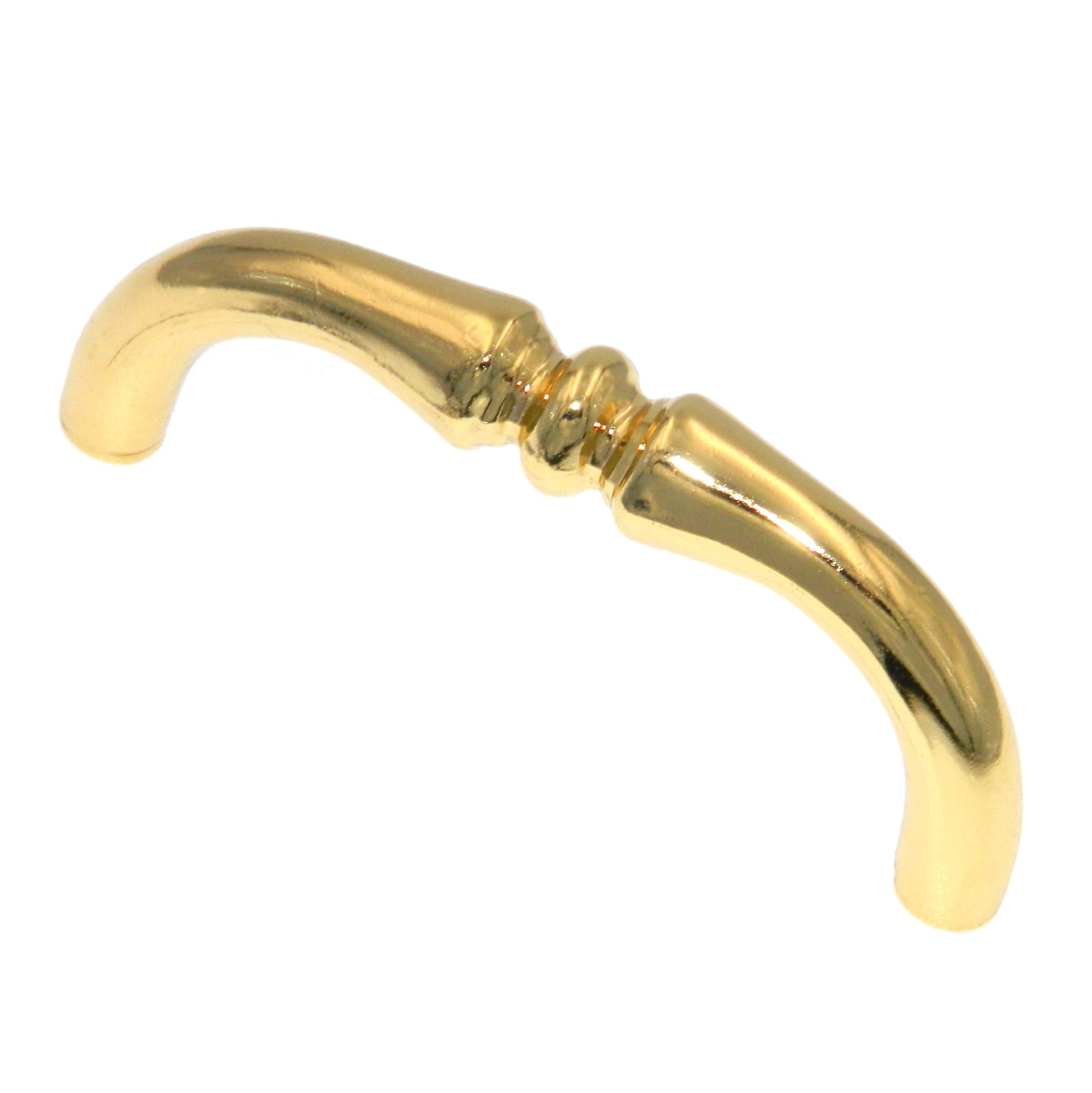 10 Pack Amerock BP834-3 Polished Brass 3"cc Arch Cabinet Handle Pulls Classics