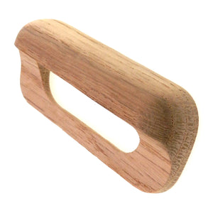 Amerock Unfinished Wood 3 3/4" (96mm) Ctr. Cup Pull Drawer Handle BP847-WD