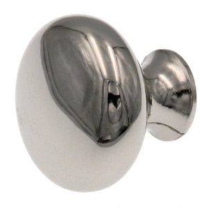 10 Pack Amerock Anniversary Traditional 1 3/16" Polished Chrome Round Smooth Cabinet Solid Brass Knob BP853-26