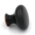 Amerock BP853-ORB - Perilla redonda de bronce aceitado de 1 1/8"