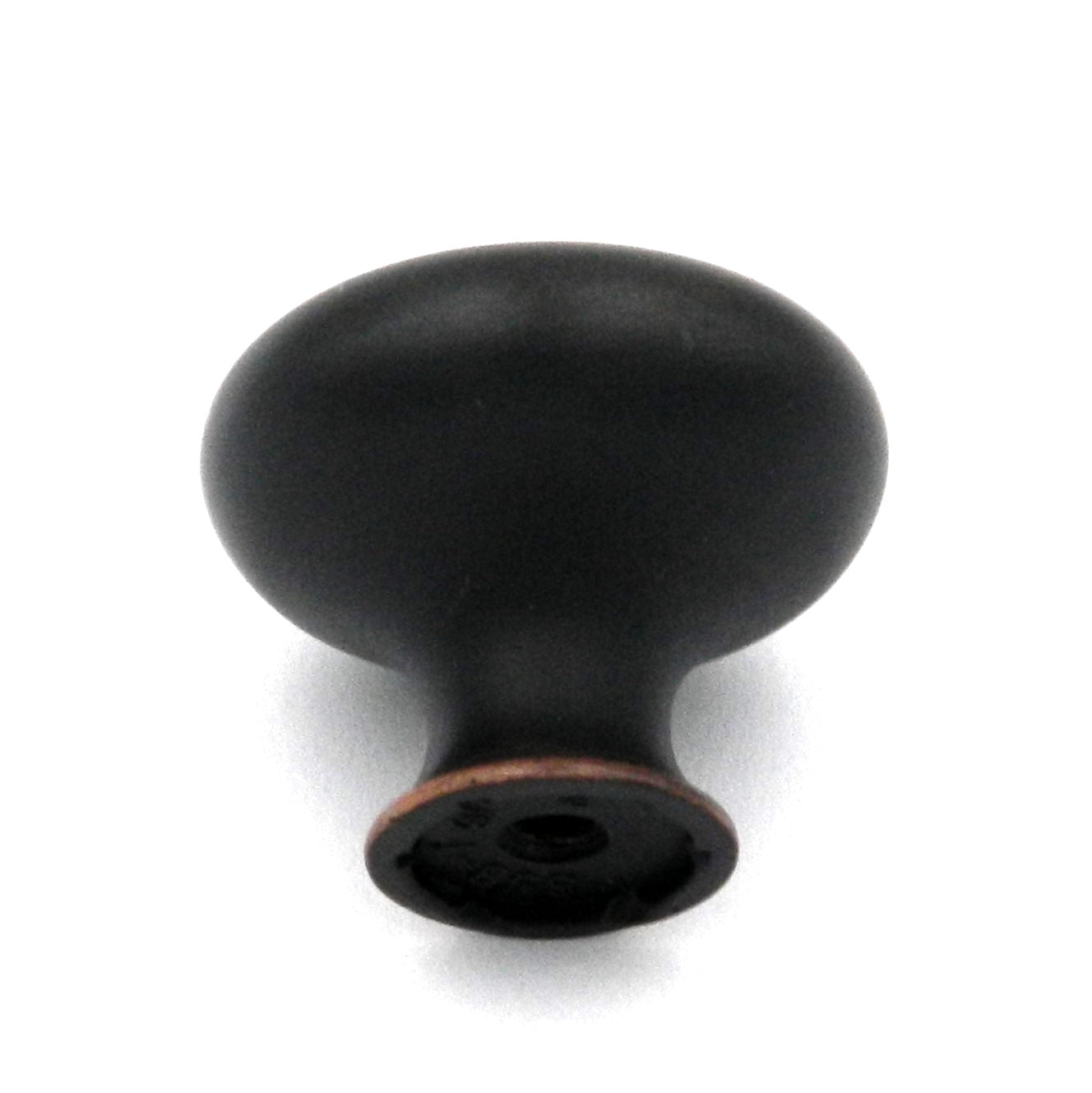 Amerock BP853-ORB - Perilla redonda de bronce aceitado de 1 1/8"