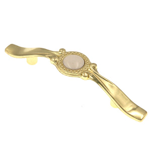 Amerock Traditional Classics 3"cc Polished Brass Cabinet Handle Pull Center BP861-3