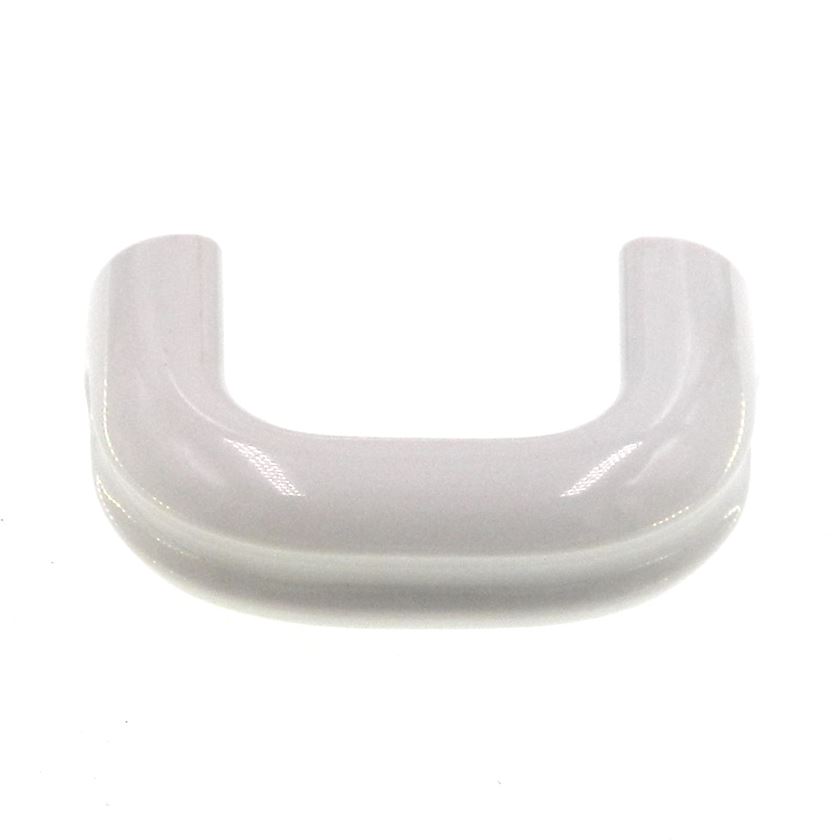Amerock Elan White 1 1/2" Ctr. Plastic Arch Pull Cabinet Handle BP8682-PW