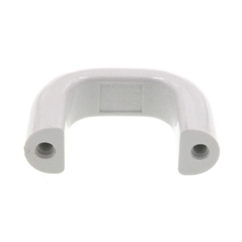 Amerock Elan White 1 1/2" Ctr. Plastic Arch Pull Cabinet Handle BP8682-PW