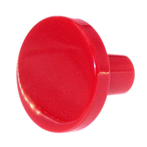 Amerock Elan Red 1 1/4" Round Plastic Cabinet Knob Pull Flat Top BP8688-PR