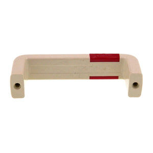 Amerock Elan Almond and Red 3-1/4" Bar Pull Cabinet Handle BP8692-PAR