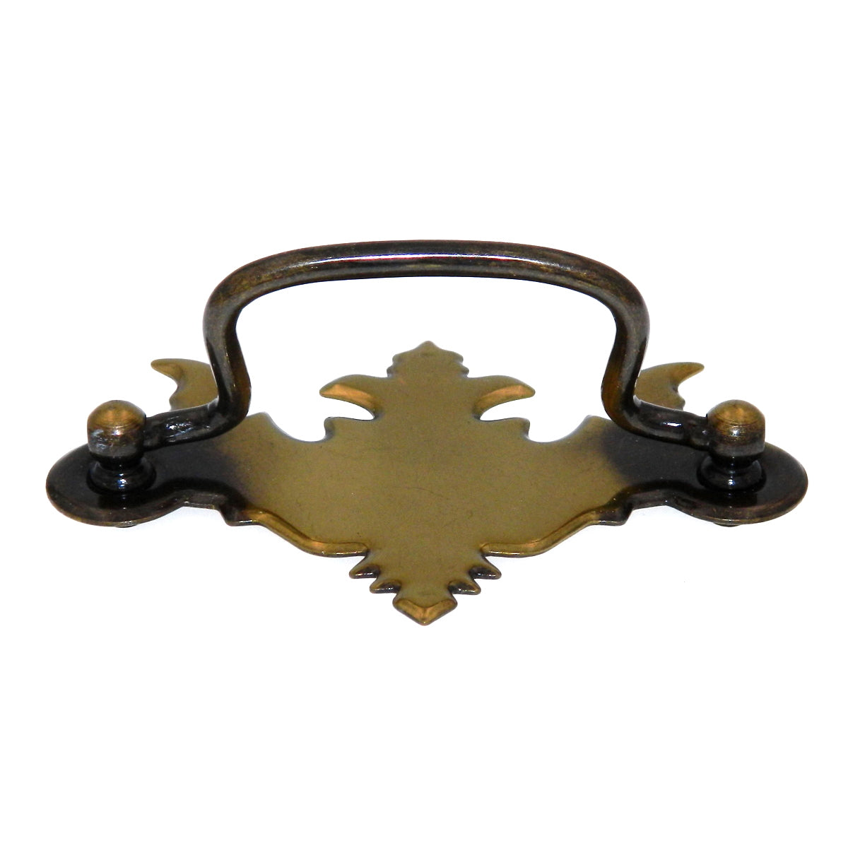 Small Chippendale Brass Drawer Pull
