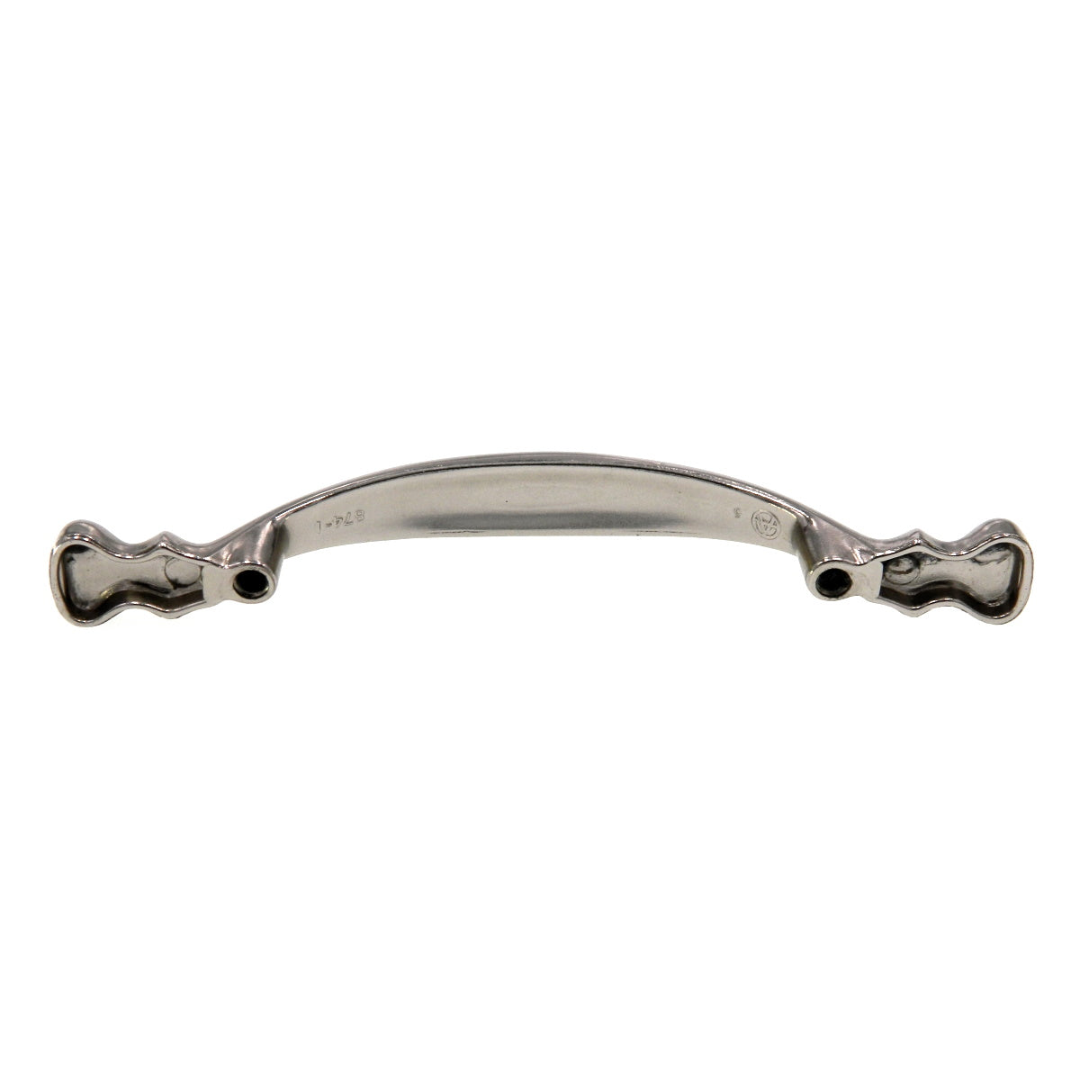 Amerock Anniversay Sterling Nickel 3" Ctr. Arch Pull Cabinet Handle BP874-G9