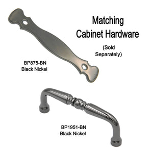 Amerock Anniversary BP875-BN Black Nickel 3"cc Cabinet Handle Pull Backplate