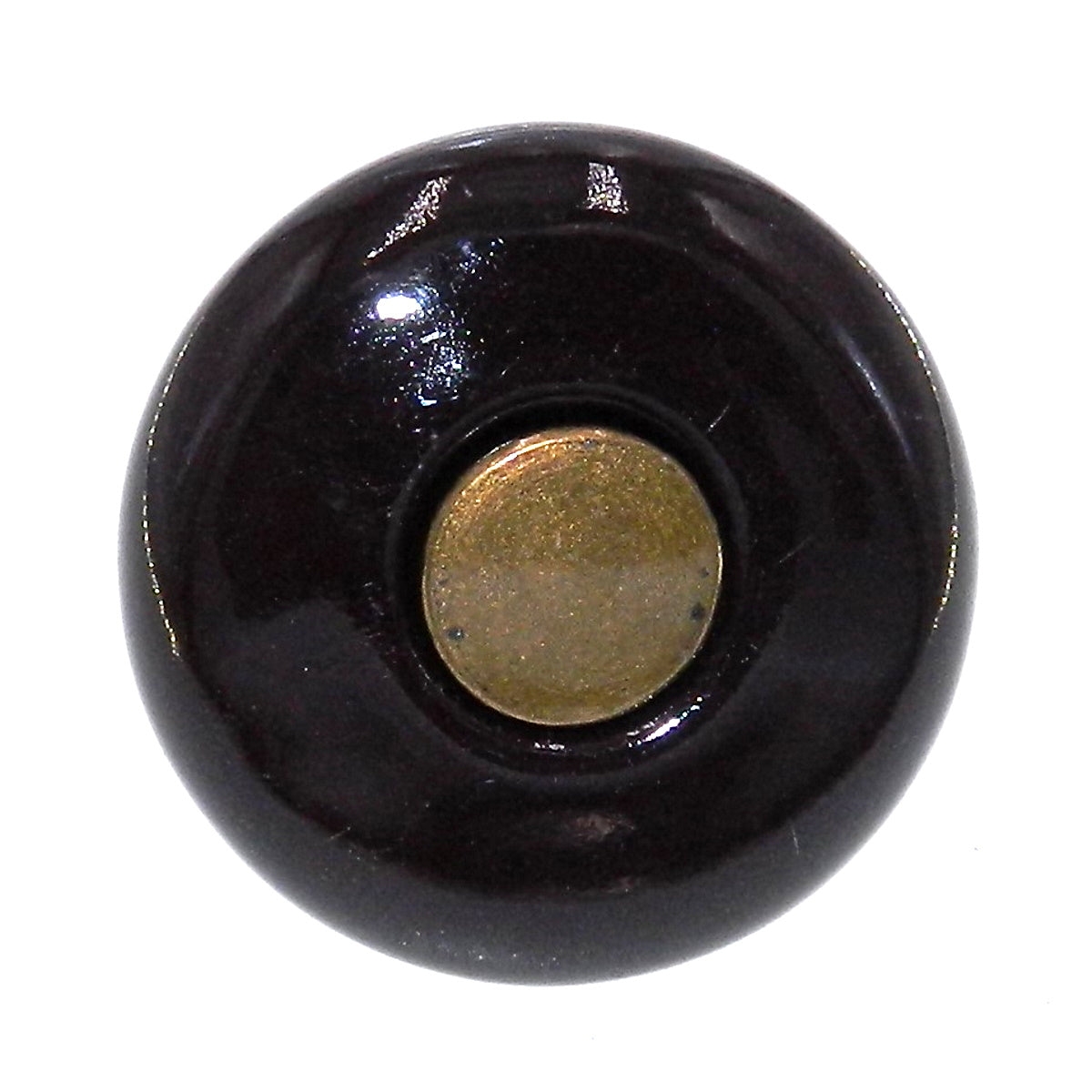 Amerock Furniture Trim Brown Brass 1 1/4" Round Cabinet Knob Pull BP878-BN