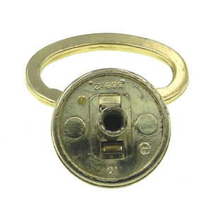 Amerock Allison Polished Brass 1 3/4" Ring Pull Cabinet Knob BP886-3