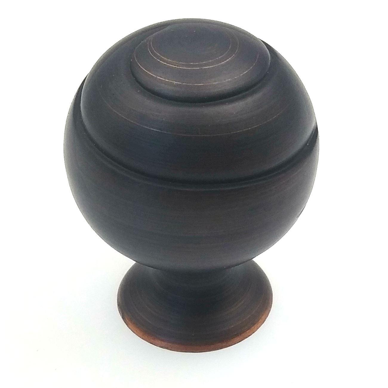 Amerock Swirl'Z Oil-Rubbed Bronze 1 1/8" Round Ball Cabinet Knob BP9338-ORB