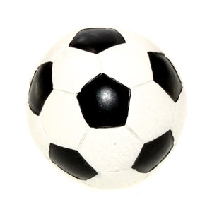 Amerock Sport'Z Hand Painted White Soccer Ball 1 3/8" Cabinet Knob BP9347-HP
