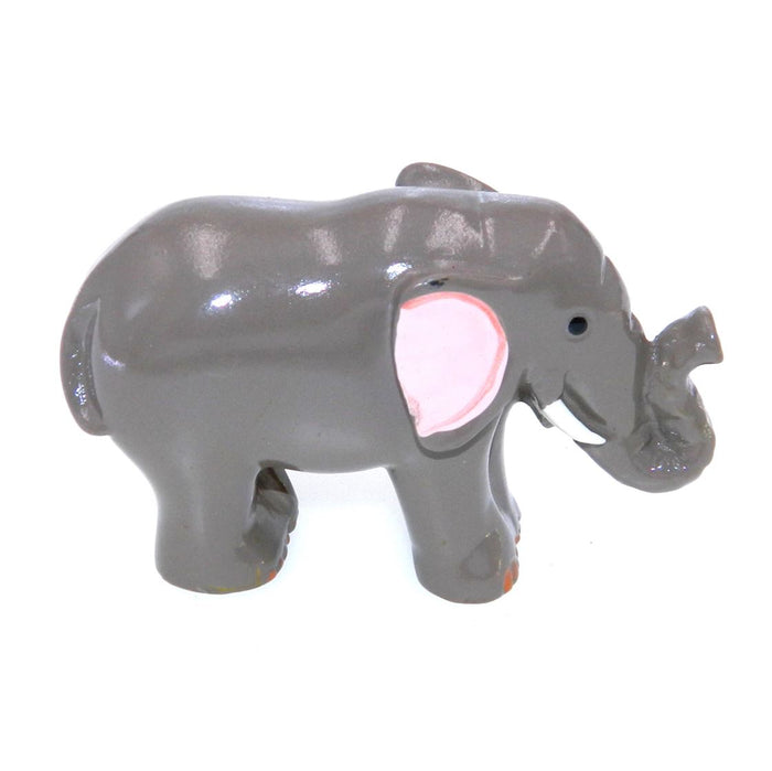 Amerock Kid'Z BP9369-HP - Perilla para gabinete de elefante gris pintada a mano, 2 1/2 pulgadas