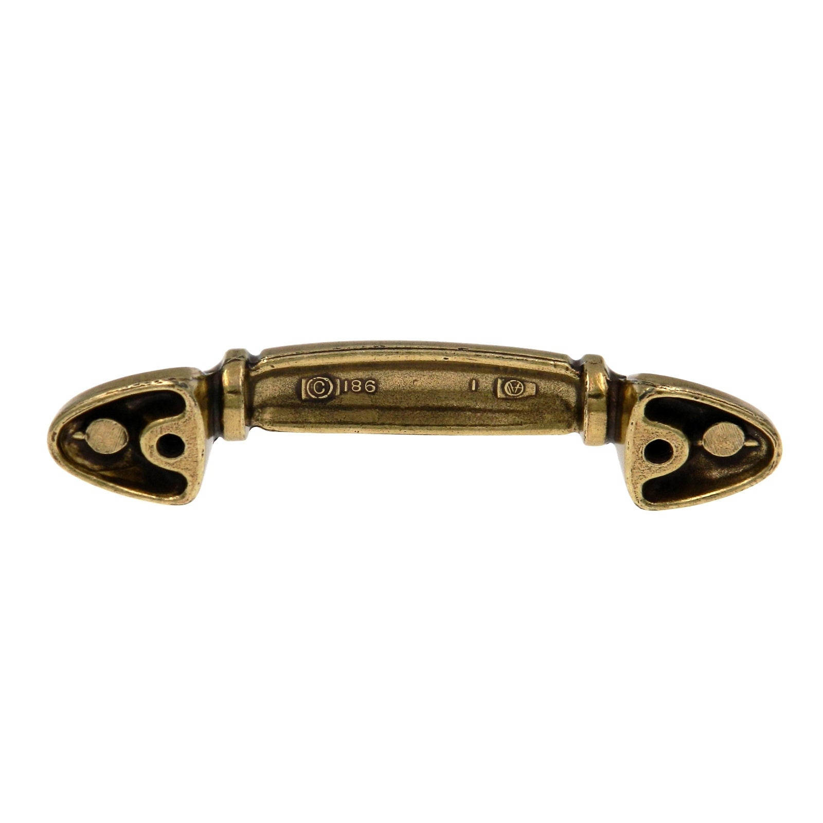 Amerock BP981-R1 Tirador de manija para gabinete con arco de latón Regency de 3 "cc