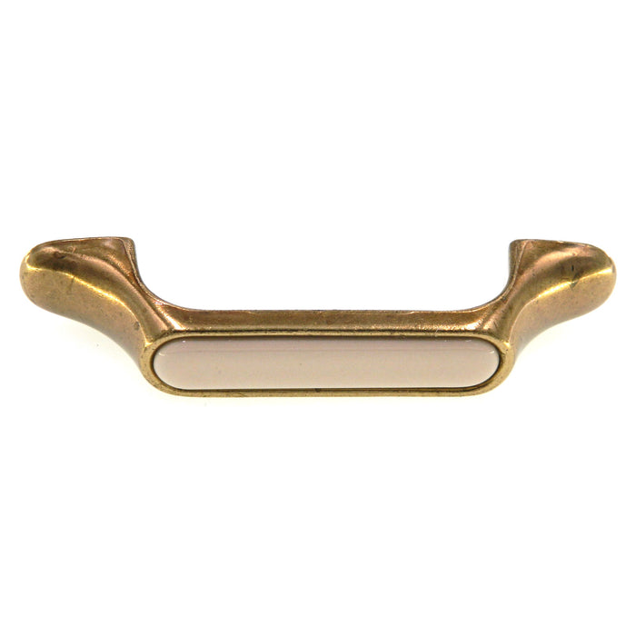 Amerock Burnished Brass 3" Ctr. Arch Pull Cabinet Handle BP983-AM