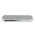 Belwith Hickory Keeler - Placa trasera rectangular de latón macizo cromado C226