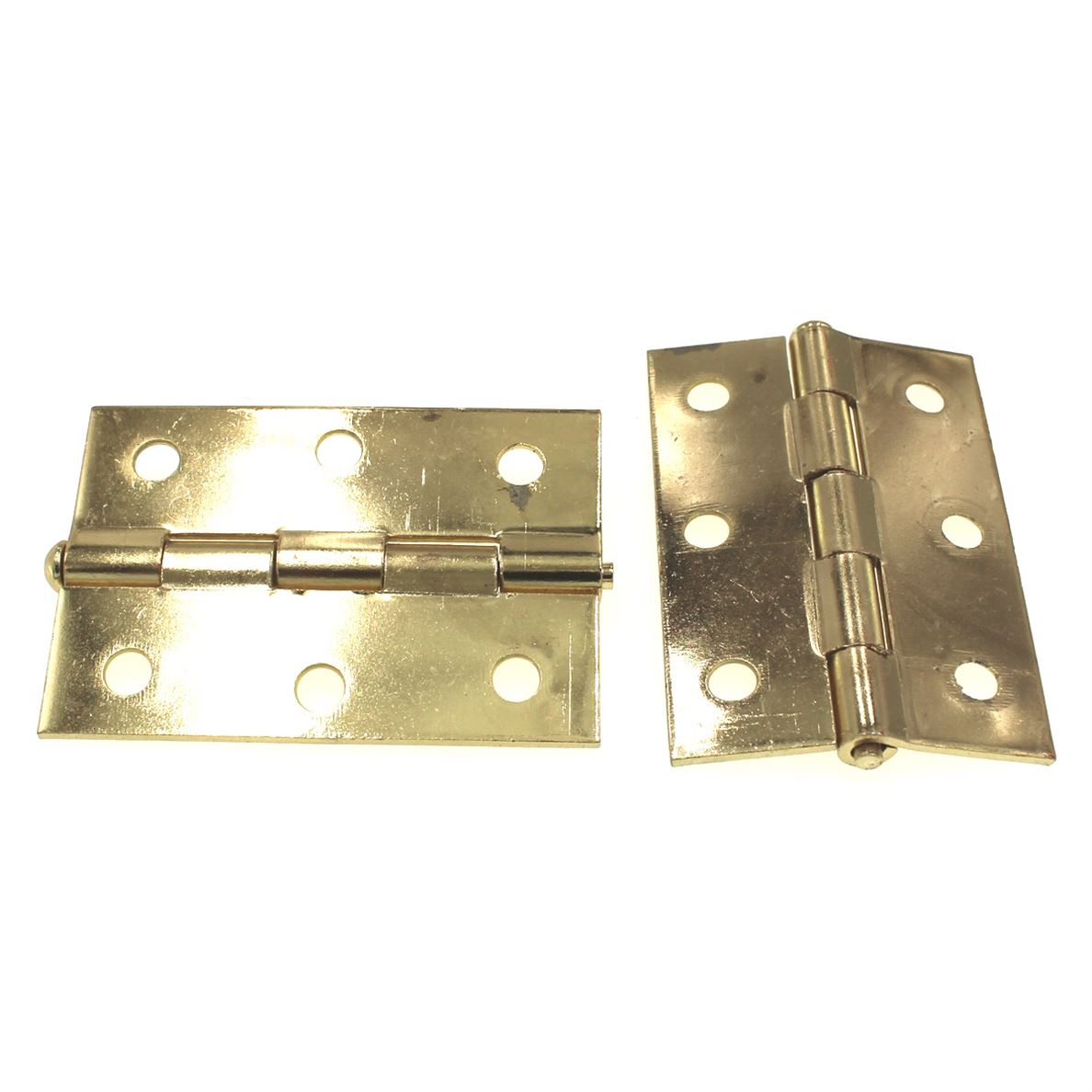 Lawrence Brothers 2 1/2" x 1 3/4" Loose Pin Narrow Hinges 2 Pack D820S-BB