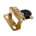 Single Demountable Cabinet Hinge 1/2" Overlay, Polished Brass CM8719-3