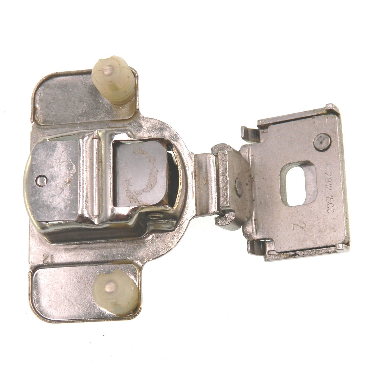 Amerock Matrix Nickel 105 deg. 1 1/4" Overlay Concealed Cup Hinge D2911C12-14