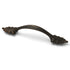 Keeler Acanthus D8-RB Refined Bronze 3 3/4"cc (96mm) Solid Brass Handle Pull
