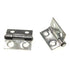 Lawrence Brothers 1 x 1 Riveted Pin Light Weight Hinge 2 Pack D810S-ZN