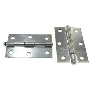 Lawrence Brothers 3" x 2" Loose Pin Narrow Hinges 2 Pack D820S-ZN