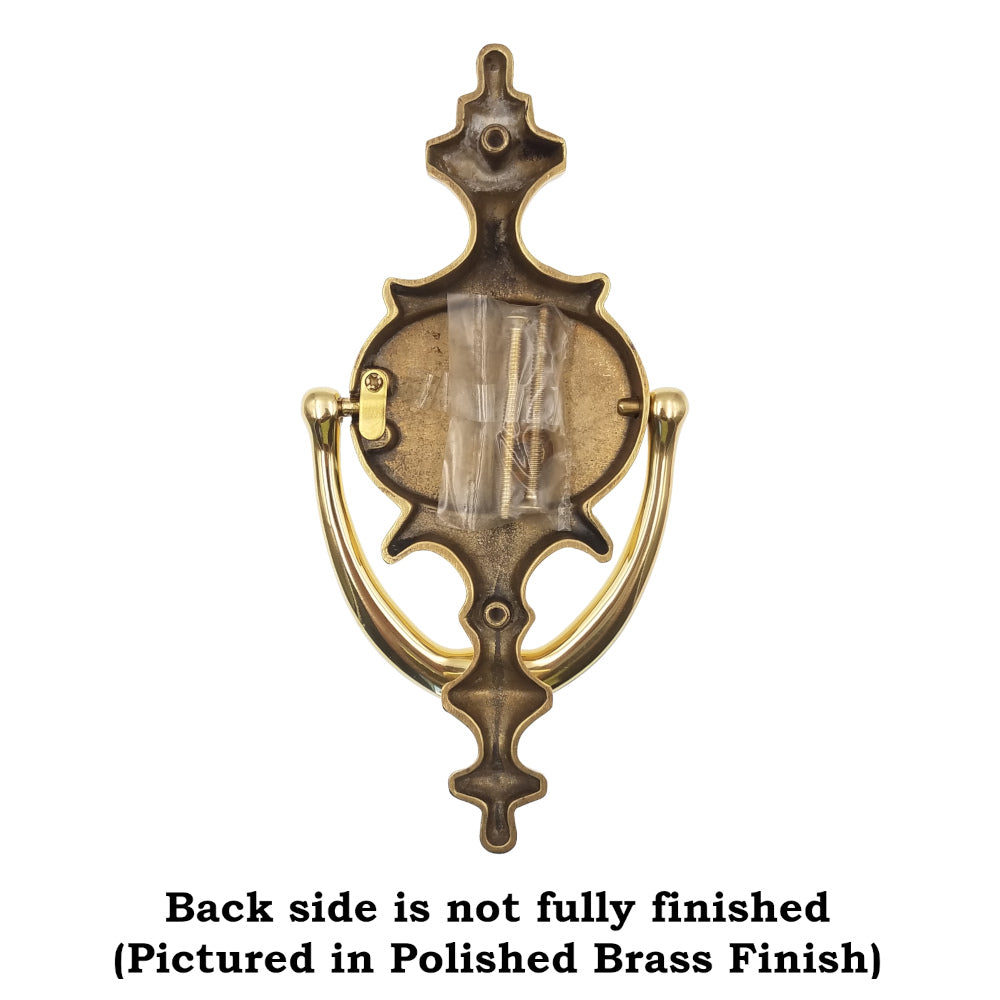Warwick DA3001SN - Aldaba para puerta tradicional (níquel satinado)