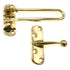 Warwick Swing Bar Door Guard Lock, Polished Brass DA3006PB