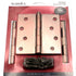 3 Pack Warwick 4" Door Hinge, Square Corner, Oil-Rubbed Bronze DA3015BZ