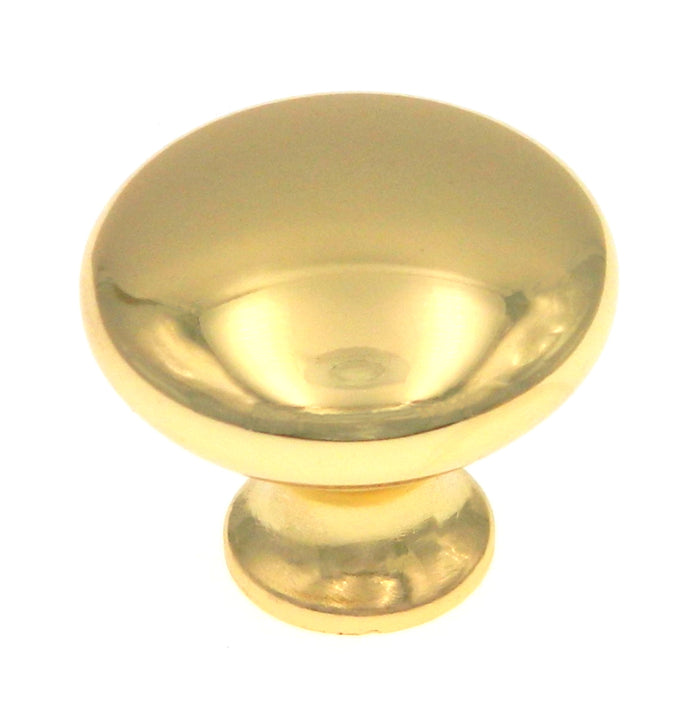 10 Pack Warwick Traditional Polished Brass 1 1/4" Cabinet Knob Pull DH1001PB
