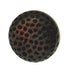 Warwick Rustic Bronze 1 1/4" Solid Hammered Round Cabinet Knob Pull DH1003BZ