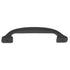10 Pack Warwick Rustic Wrought Iron Black 3 3/4"cc Hammered Cabinet Handle DH1005BL