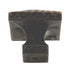 Warwick Rustic Bronze 1 1/8" Solid Hammered Square Cabinet Knob Pull DH1006BZ