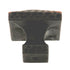 10 Pack Warwick Rustic Bronze 1 1/8" Hammered Square Cabinet Knob Pull DH1006BZ