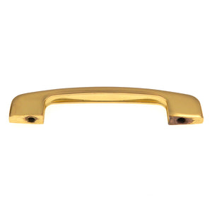10 Pack Warwick Contemporary Polished Brass 3"cc Solid Cabinet Handle Pull DH1008PB