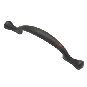 Warwick Traditional Oil-Rubbed Bronze 3"cc Solid Cabinet Handle Pull DH1009BZ