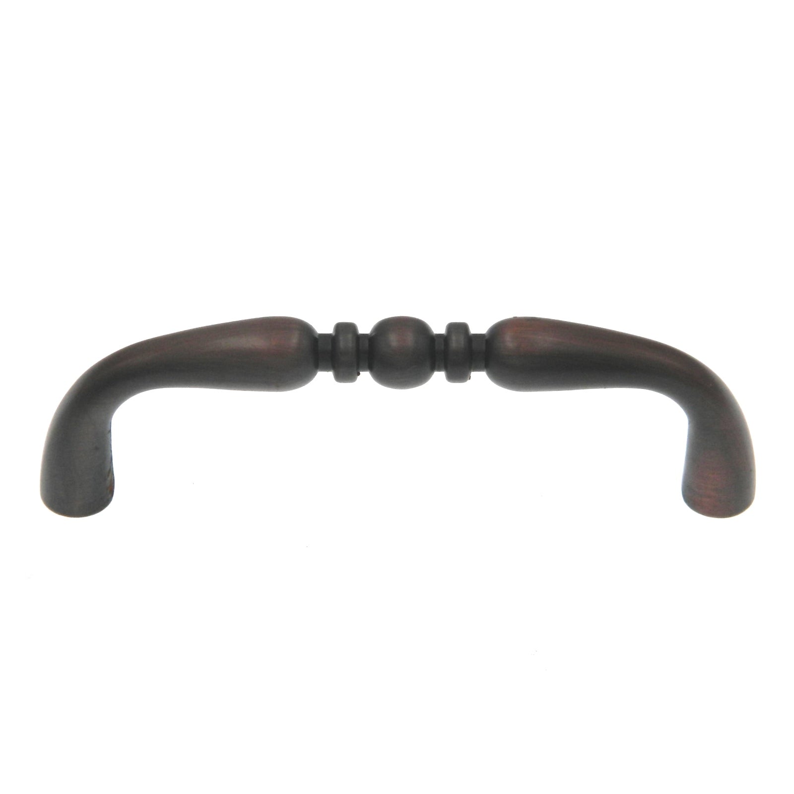 Warwick Traditional Oil-Rubbed Bronze 3"cc Bead Cabinet Handle Pull DH1011BZ