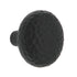 Warwick Rustic Wrought Iron Black 1 3/8" Hammered Cabinet Knob Pull DH1020BL