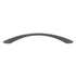 Paquete de 10 tiradores de gabinete Warwick Contemporary negro de 5" (128 mm) cc con arco sólido DH1021BL