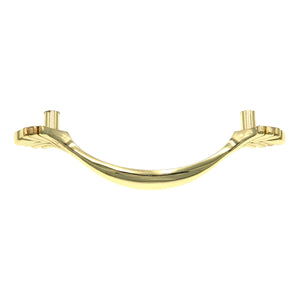 10 Pack Warwick Traditional Polished Brass 3"cc Cabinet Handle Pull DH1023PB
