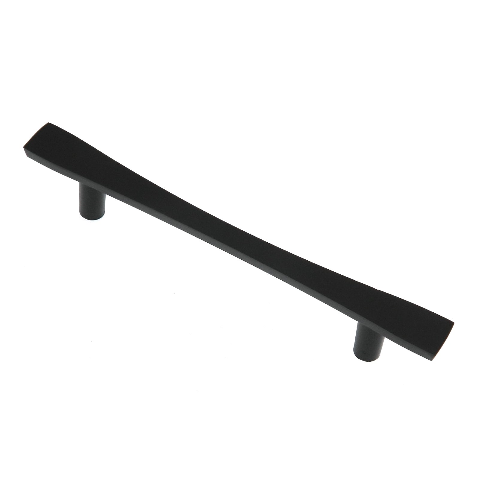 10 Pack Warwick Contemporary Black 3 3/4" (96mm)cc Solid Cabinet Handle Pull DH1024BL