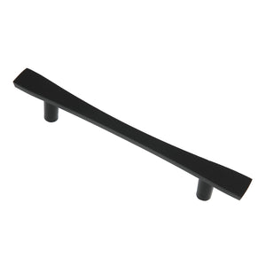 Warwick Contemporary Black 3 3/4" (96mm)cc Solid Cabinet Handle Pull DH1024BL