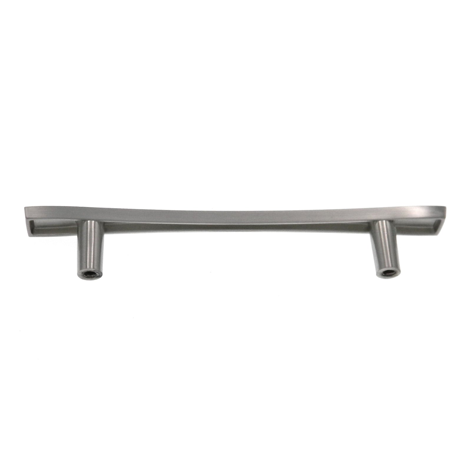 Paquete de 10 tiradores de manija de gabinete Warwick contemporáneos de níquel satinado de 3 3/4 "(96 mm) cc DH1024SN