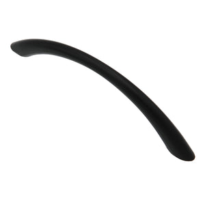 10 Pack Warwick Contemporary Black 3 3/4" (96mm)cc Solid Cabinet Handle Pull DH1027BL