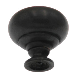 Warwick Traditional Oil-Rubbed Bronze 1 1/4" Smooth Cabinet Knob Pull DH1029BZ