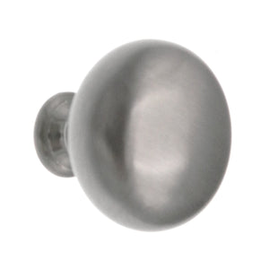 10 Pack Warwick Traditional Satin Nickel 1 1/4" Smooth Cabinet Knob Pull DH1029SN