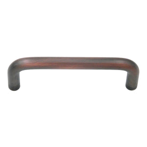 Contemporary Oil-Rubbed Bronze 3"cc Solid Zinc Cabinet Wire Pull DH1030BZ