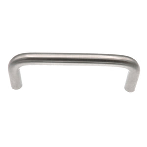 Warwick Contemporary Satin Nickel 3"cc Solid Zinc Cabinet Wire Pull DH1030SN